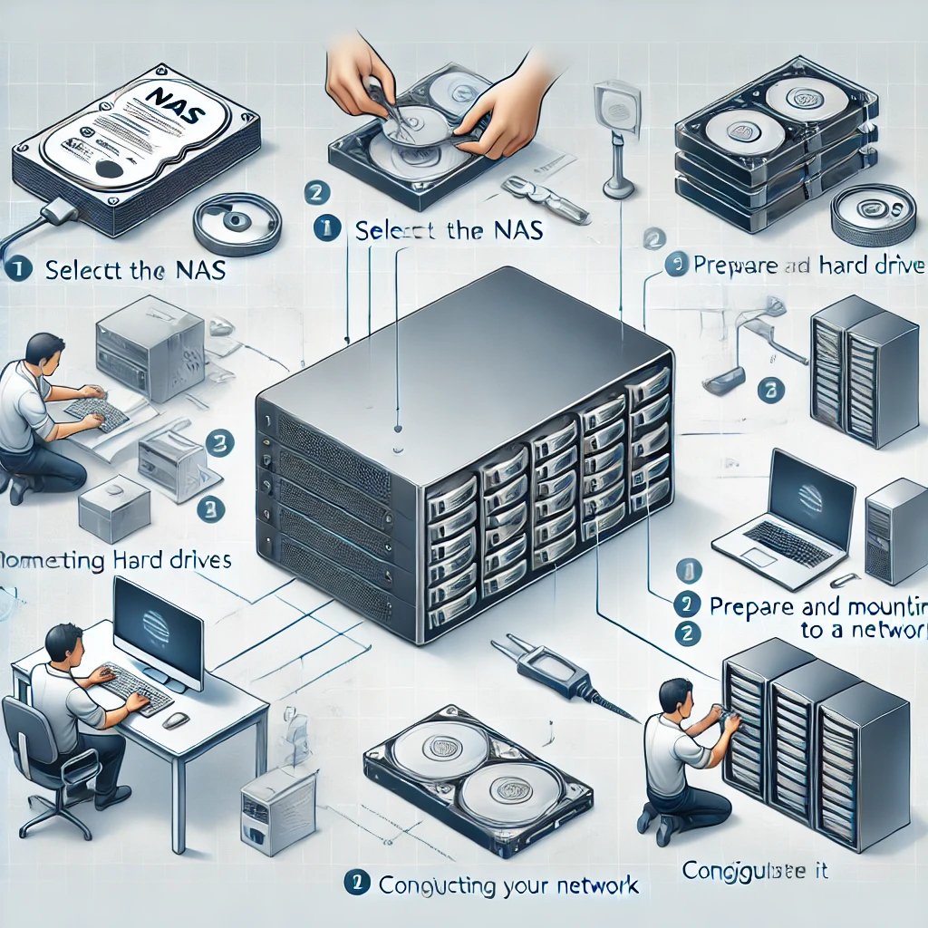 Come installare un NAS