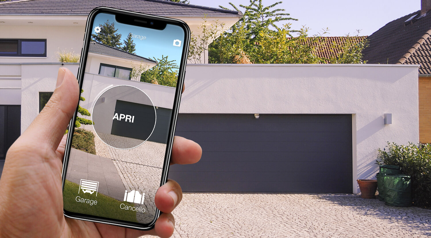 App per telecomando cancello
