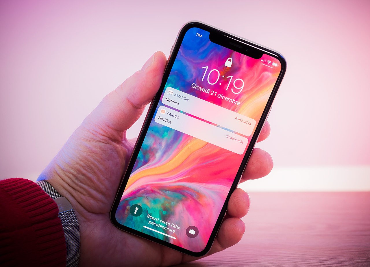 Cronologia notifiche iPhone